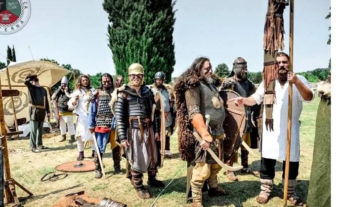 Asociația Terra Dacica Aeterna participă la Festivalul de Reconstituire Istorică de la Saint Romain en Gal jpeg