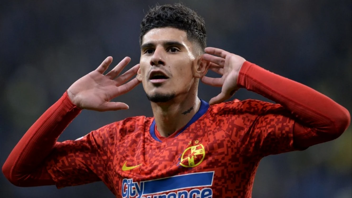 Florinel Coman, zece goluri și nouă pase de gol, în acest sezon pentru FCSB