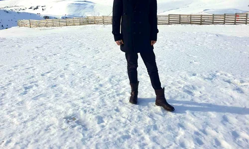 Radhu a venit din Argentina în România ca să filmeze cu zăpadă jpeg