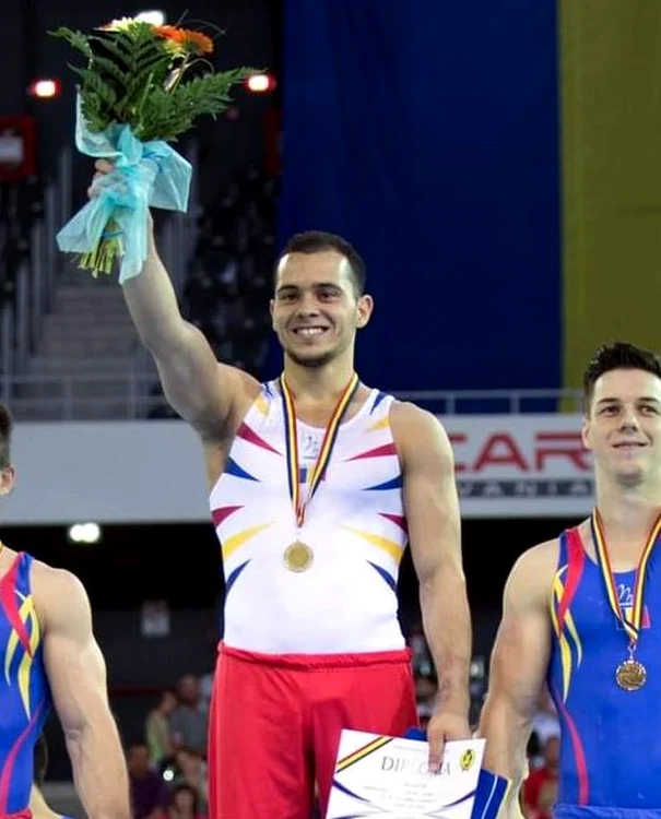 Andrei Groza, pe cea mai înaltă treaptă a podiumului (FOTO: Arhivă Personală)