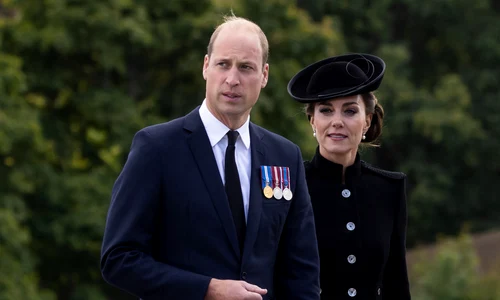 Kate și William în negru 1, Getty jpg