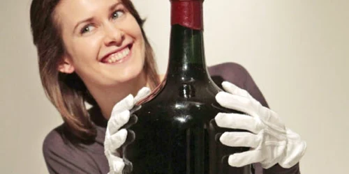 O sticlă de vin specială