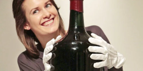 O sticlă de vin specială