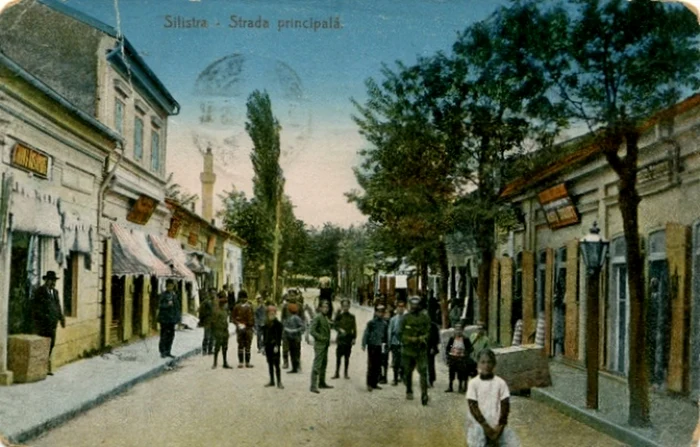 O stradă principală din Silistra