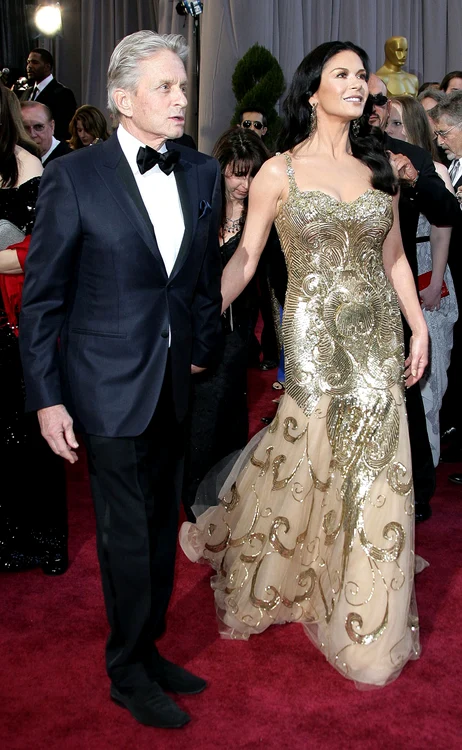 catherine zeta jones oscar 2013