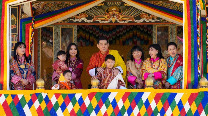 Mica Prințesă Sonam Yangden a fost și ea prezentă. FOTO: Casa Regală din Bhutan