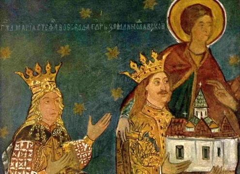 Portretul lui Ștefan cel Mare de la Voroneț FOTO Adevărul