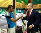 Regele Felipe în Mexic la meciul Spania-Uruguay. FOTO: Profimedia