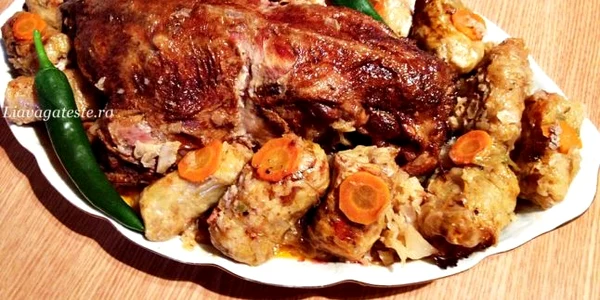 rata umpluta cu sarmale Galati