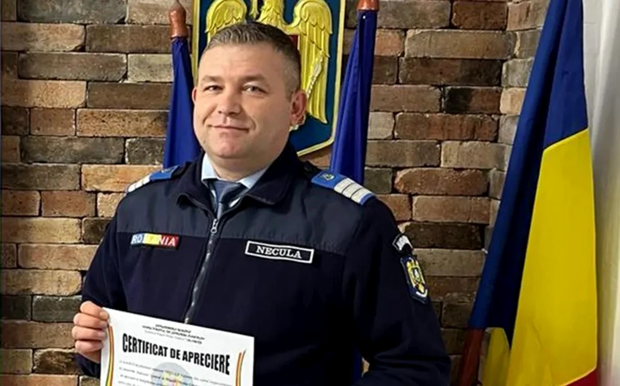 Valentin Necula, jandarmul erou