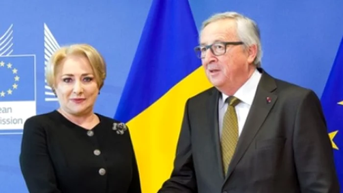Premierul Viorica Dăncilă a ratat întâlnirea de la aeroportul Băneaca, cu președintele Comisiei Europene, Jean-Claude Juncker, de luni, 17 septembrieFOTO: adevarul.ro