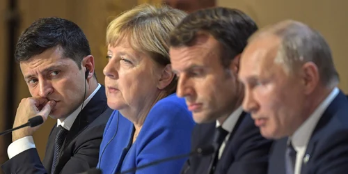Volodimir Zelenski Vladimir Putin summit Paris FOTO PROFIMEDIA jpg