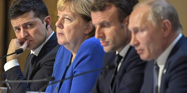 Volodimir Zelenski Vladimir Putin summit Paris FOTO PROFIMEDIA jpg