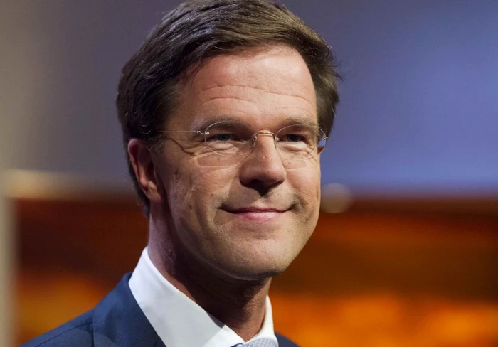 Premierul olandez Mark Rutte Foto Arhivă