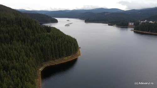 Lacul Oasa, imagini aeriene Foto Daniel Guță ADEVĂRUL (33) JPG