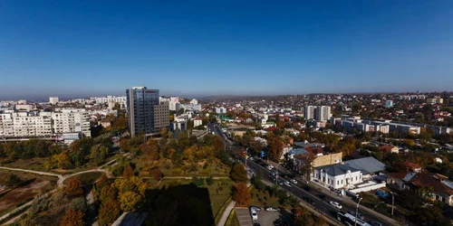 Strada Elena Doamna spre intersecţia cu Bulevardul A.Panu FOTO Facebook Mihai Chirica