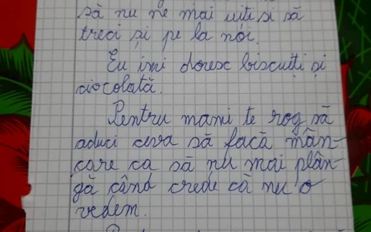 
    Scrisoarea te face să plângi  