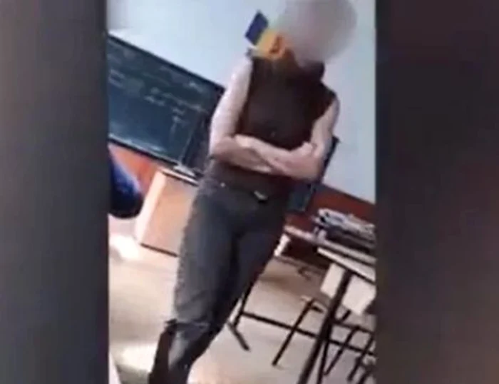 Întregul incident a fost filmat și publicat pe o rețea de socializareFoto: Captură Video