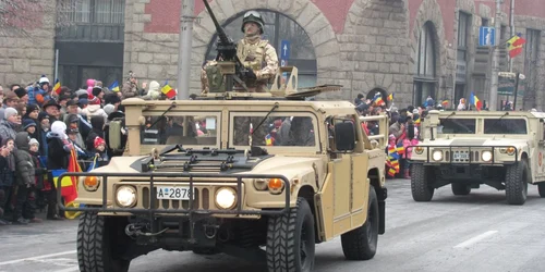 Parada militară de la Târgu-Mureş