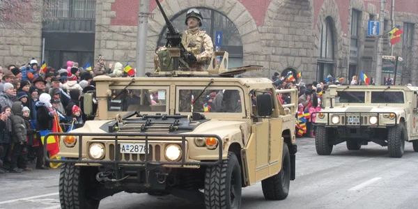 Parada militară de la Târgu-Mureş
