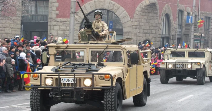 Parada militară de la Târgu-Mureş