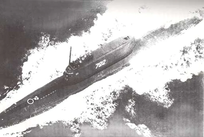 Submarinul sovietic K-129 (foto: CIA / Wikimedia Commons)