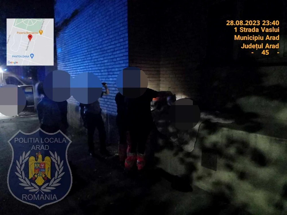 Femeia a fost vizitată de Poliția Locală FOTO Poliția Locală 