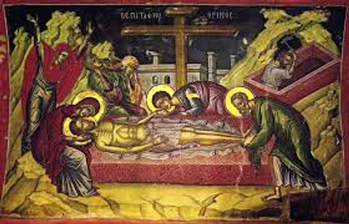 Iisus deplâns de ucenicii Săi și de Mama SaSursa foto :Creștin ortodox