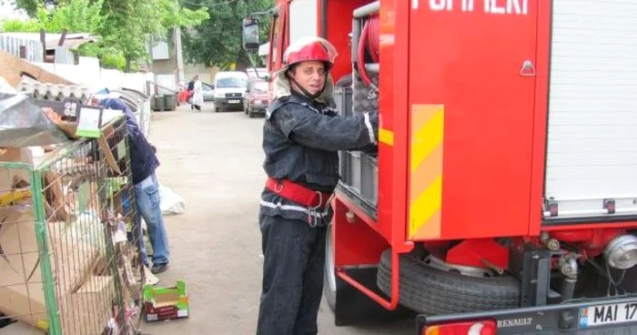Pompierii au intervenit imediat
