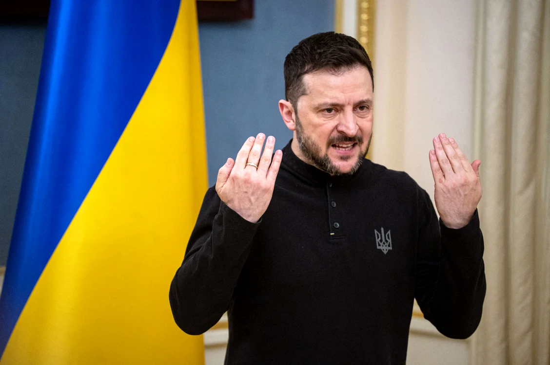 Președintele ucrainean Volodimir Zelenski insistă asupra unui armistițiu imediat FOTO: AFP