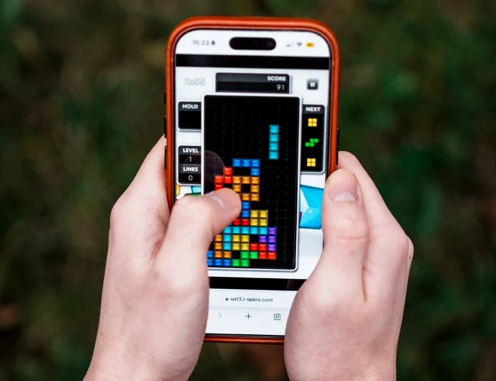 Jocul Tetris FOTO: X