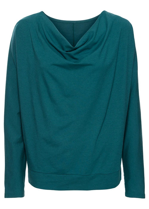 Bluza cu decolteu in cascada, bonprixro eu, 59,90 lei jpg jpeg