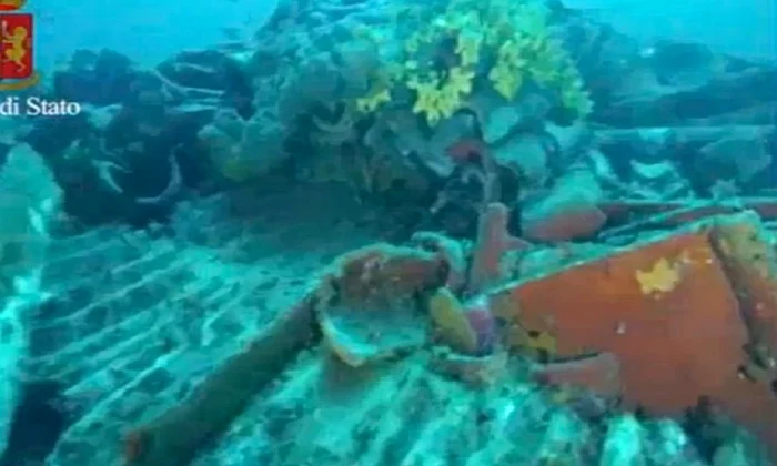 O navă antică romană a fost găsită în largul coastei Sardiniei jpeg