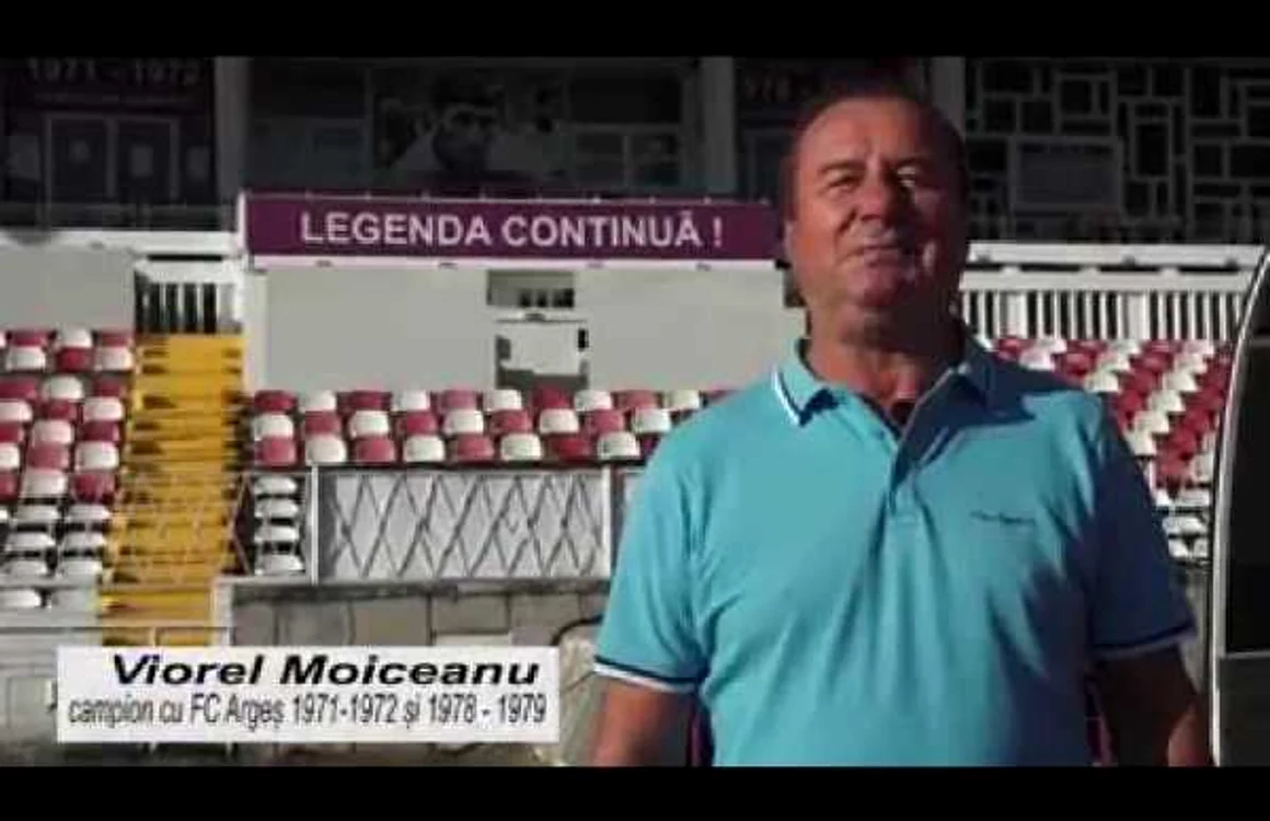 Fostul mare fotbalist Viorel Moiceanu, printre protagoniştii clipului de susţinere FOTO: Captură Facebook Sergiu Barbu