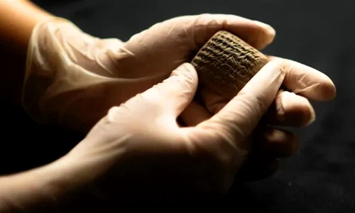 Listă de cumpărături pe o tabletă de lut veche de 3.500 de ani (© Ministerul Culturii și Turismului din Turcia / livescience.com)