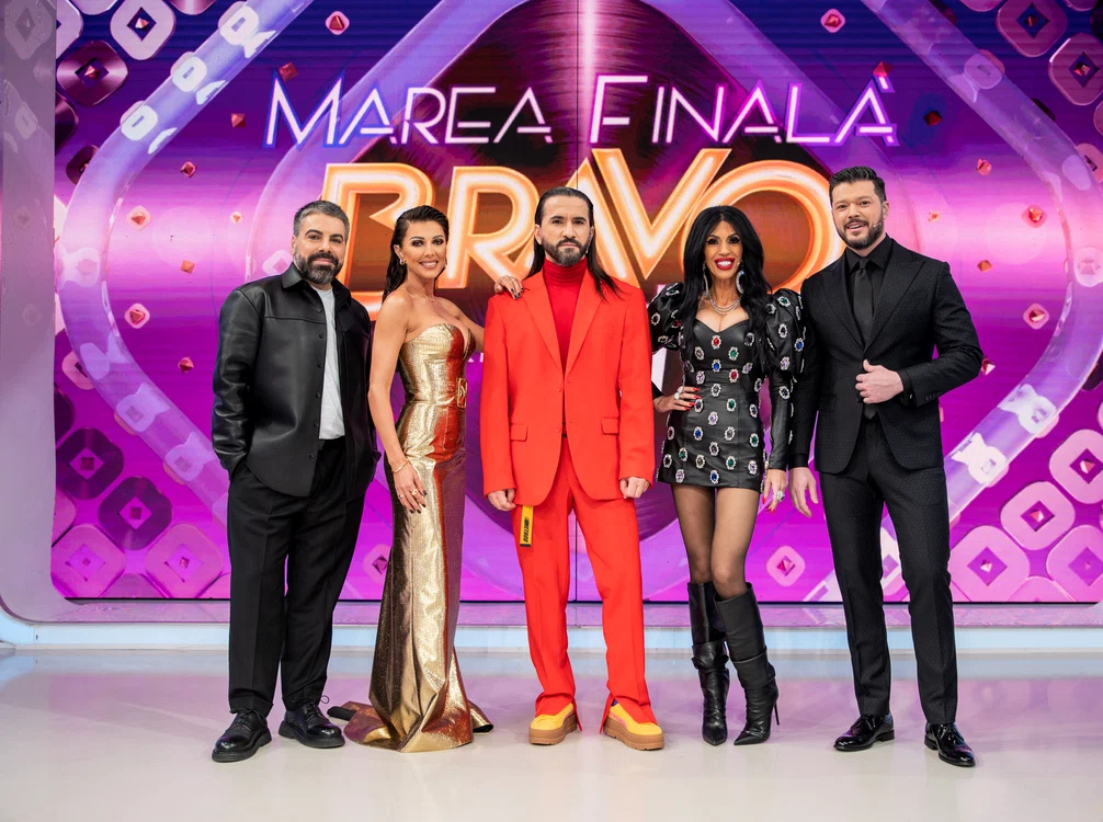 Victor Slav, în postura de jurat la finala ”Bravo, ai stil! Celebrities”