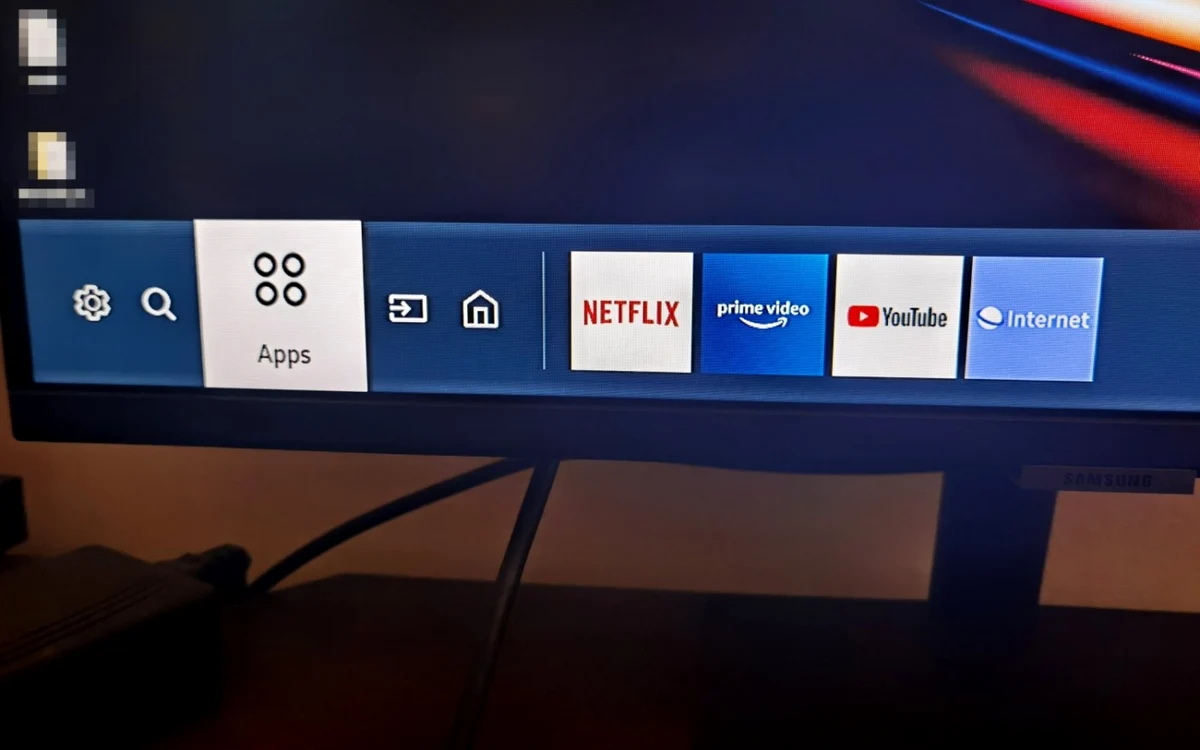 Monitor Samsung M5 aplicatii