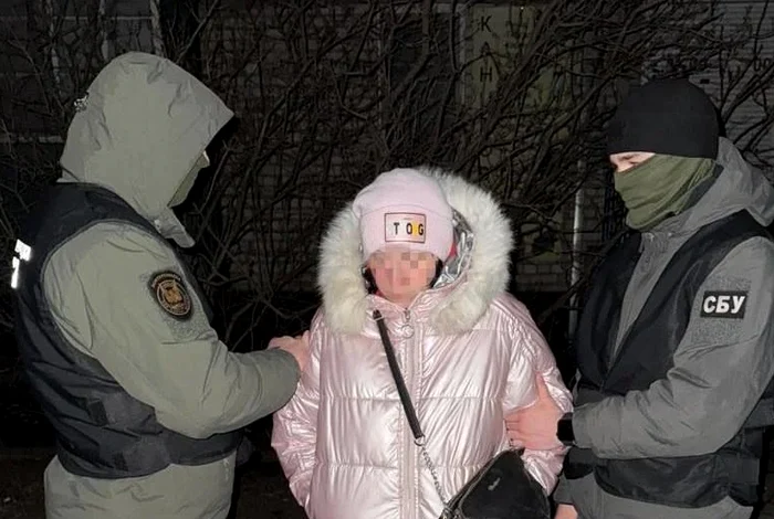 O femeie-spion rus pregătea un dublu atac terorist FOTO: SBU