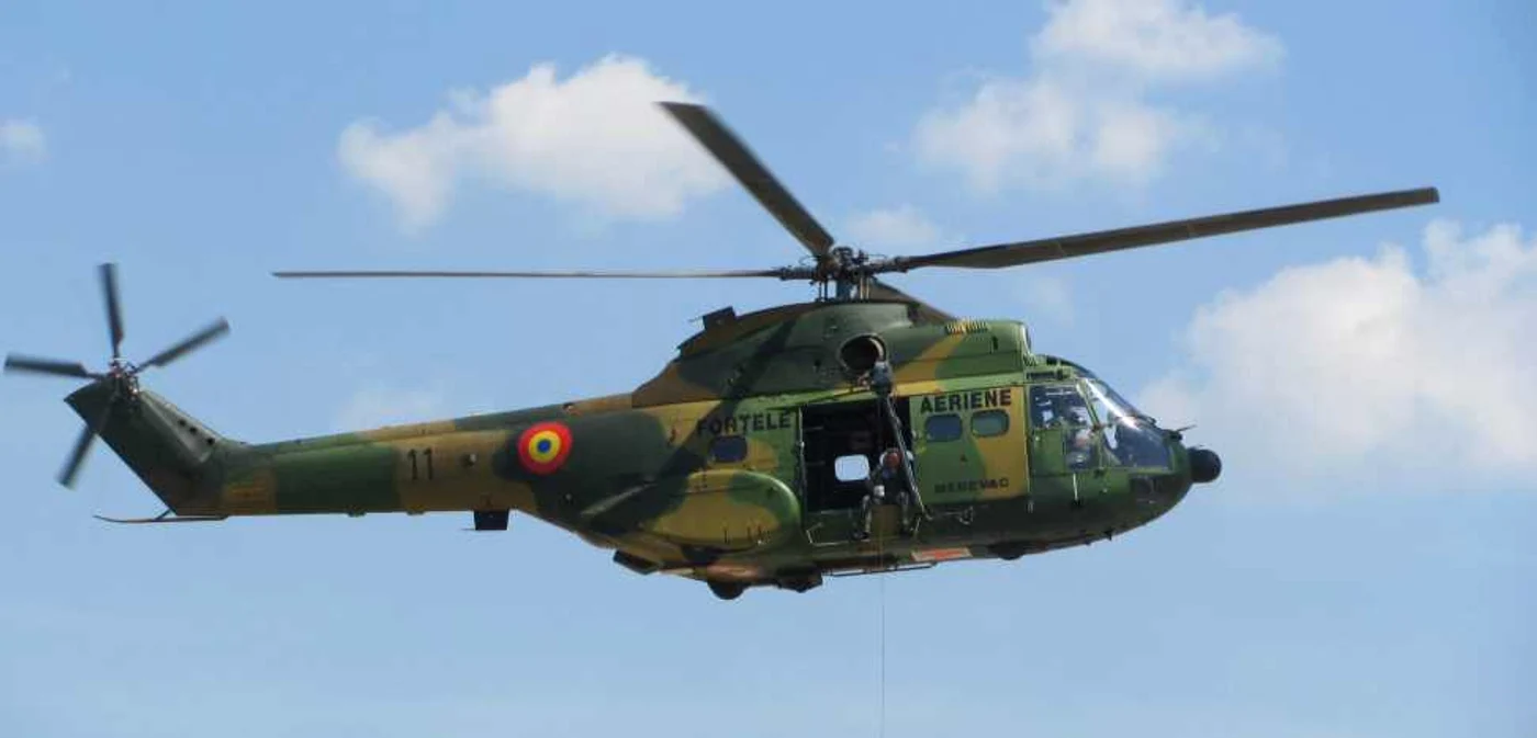 Escadrila de Elicoptere Timişoara a făcut spectacol de Ziua Forţelor Aeriene Foto: Ştefan Both