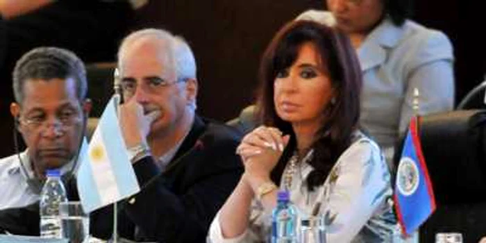 Preşedinta Argentinei Christina Kirchner a obţinut sprijinul liderilor latino-americani