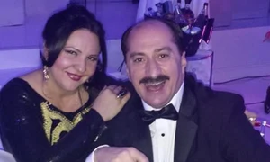 Romica Tociu si sotia lui, Nicoleta, foto Facebook jpg