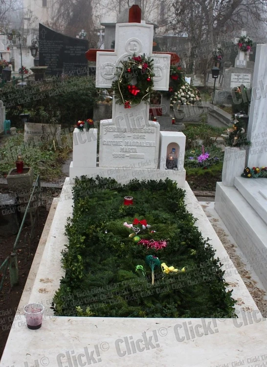 Mormântul lui Şerban Ionescu (foto: Blitz)
