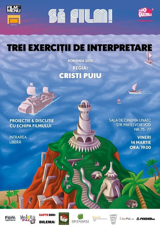Proiecţie şi dezbatere "Trei exerciţii de interpretare" jpeg