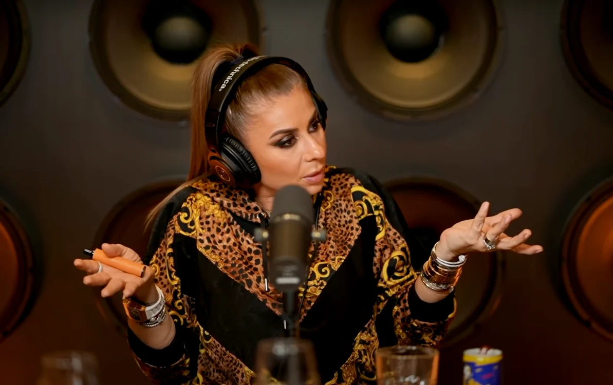 Anamaria Prodan, la podcastul lui Codin Maticiuc. Sursa foto: captură video