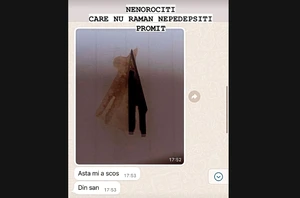 Lama instrumentului de bricolaj extrasă de medici din pieptul Margheritei