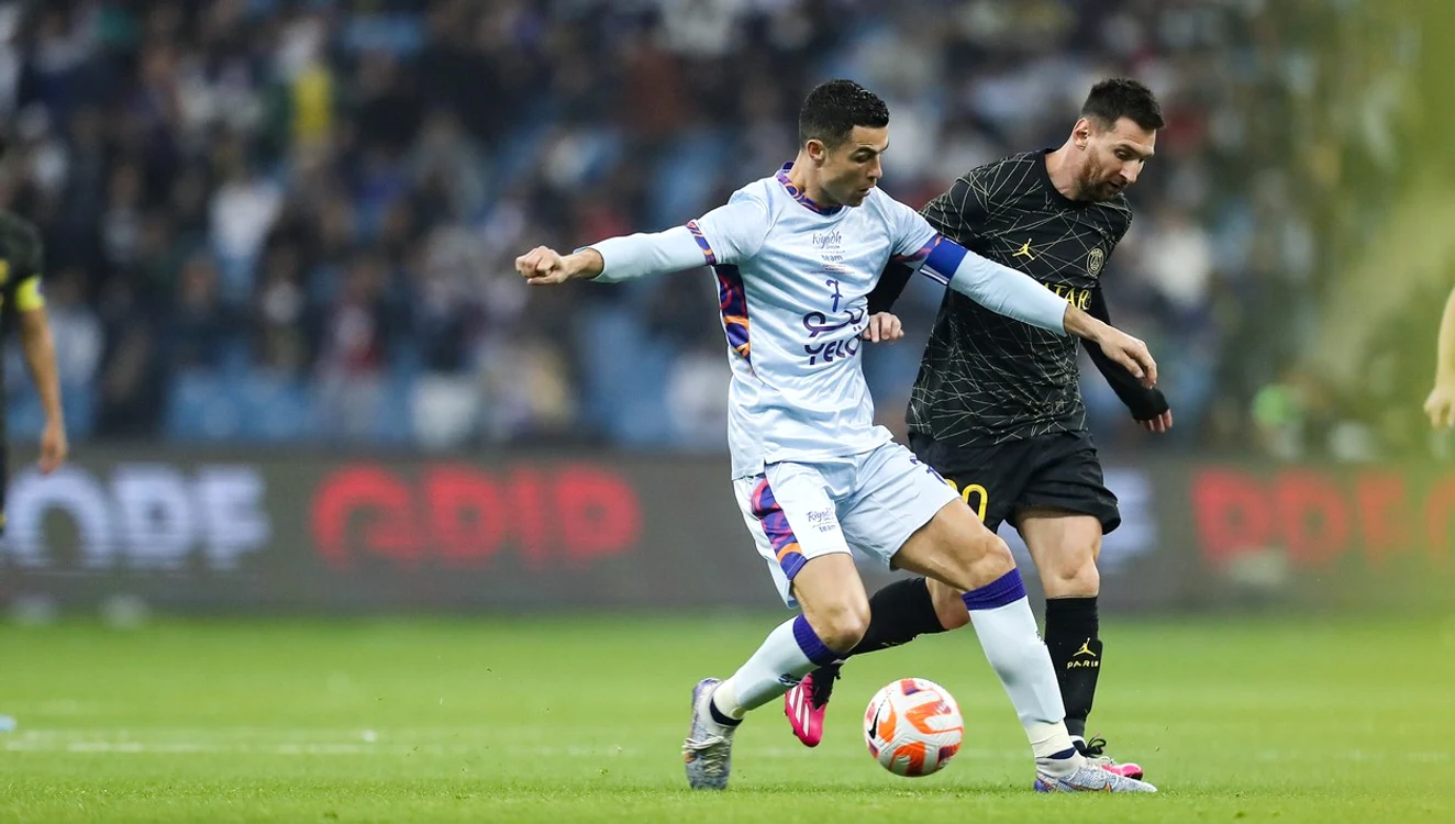 Ronaldo și Messi s-au întâlnit pentru a 37-a oară în carieră. FOTO Profimedia 