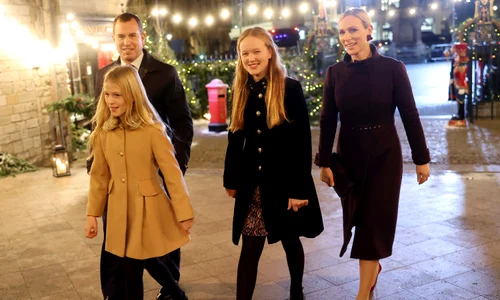 Peter Phillips, Savannah Phillips, Isla Phillips and Zara Tindall, Profimedia jpg