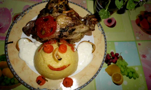 friptura de miel cu legume jpeg