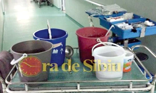 De ieri, chiar şi angajatelor  din spital le este  drag să servească masa (FOTOGRAFII: Olimpia Man) jpeg