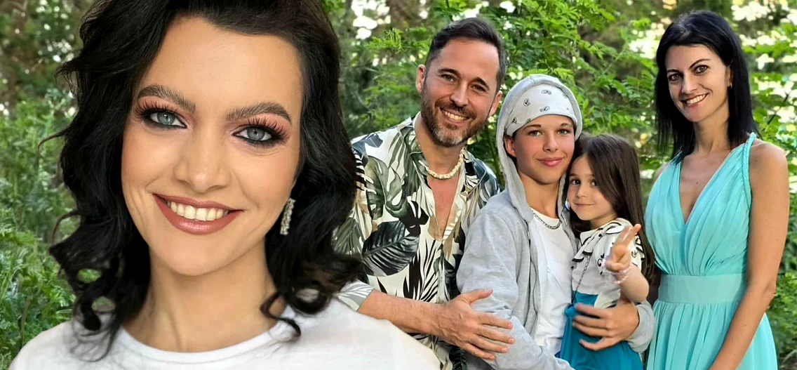 Magdalena Chihaia îl ajută pe Andreas, fiul lui Dinu Maxer, la lecții